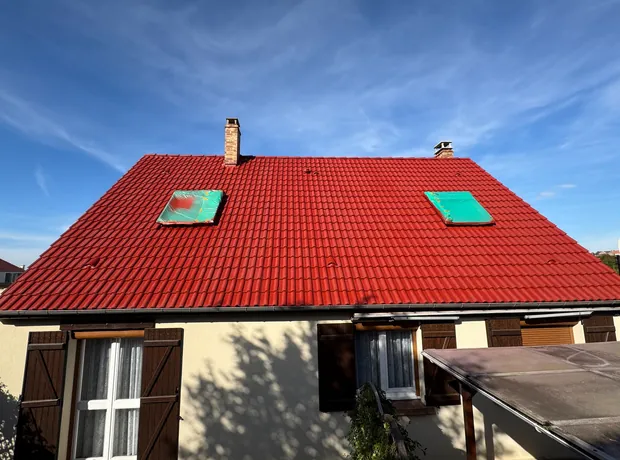 Rénovation complète d’une toiture en tuiles